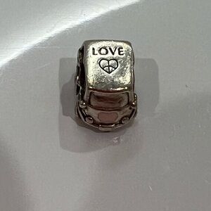 Pandora silver and pink camper van charm